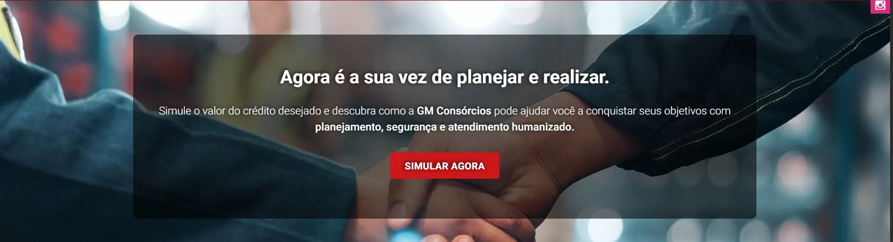 Exemplo de Imagem Parallax em uma Landing Page