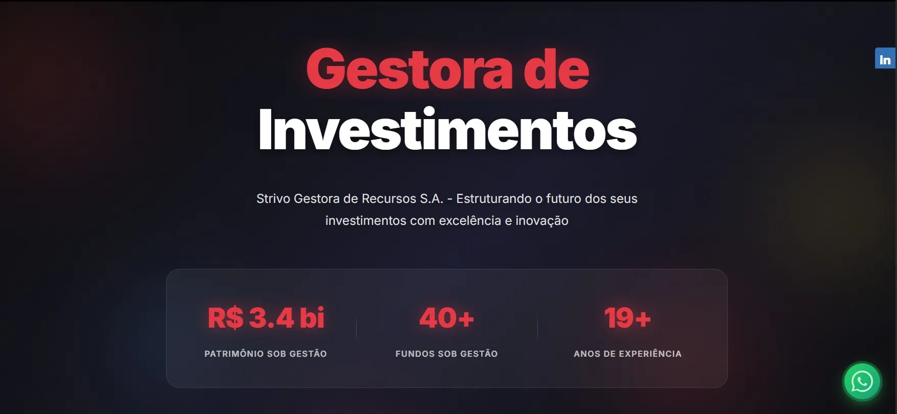 Linha do Tempo Website