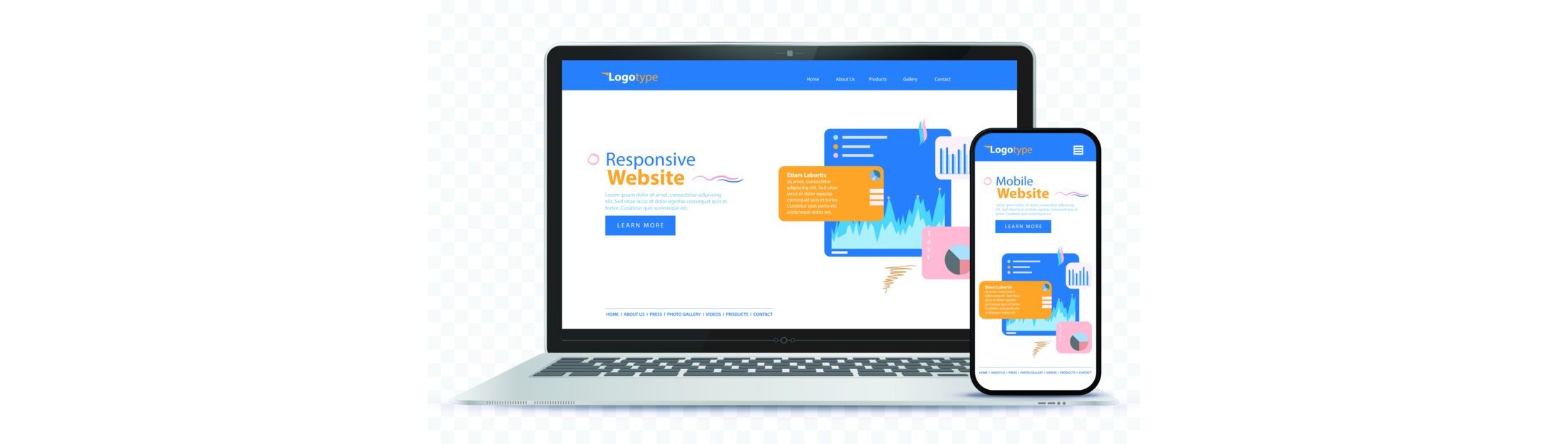 Atualização do site pelo celular com o gerenciador responsivo da Malvis