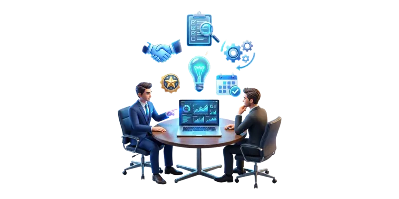 Atendimento consultivo e diagnóstico digital da Agência Malvis