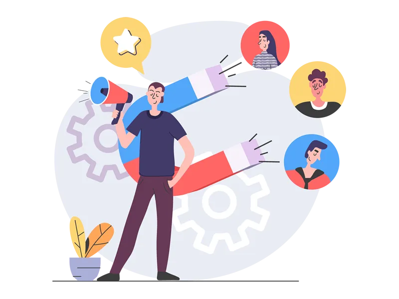 Atração de novos seguidores