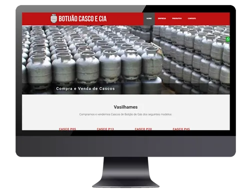 Botijão Casco e Cia