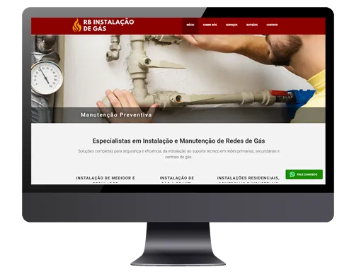 Instalação do Gás