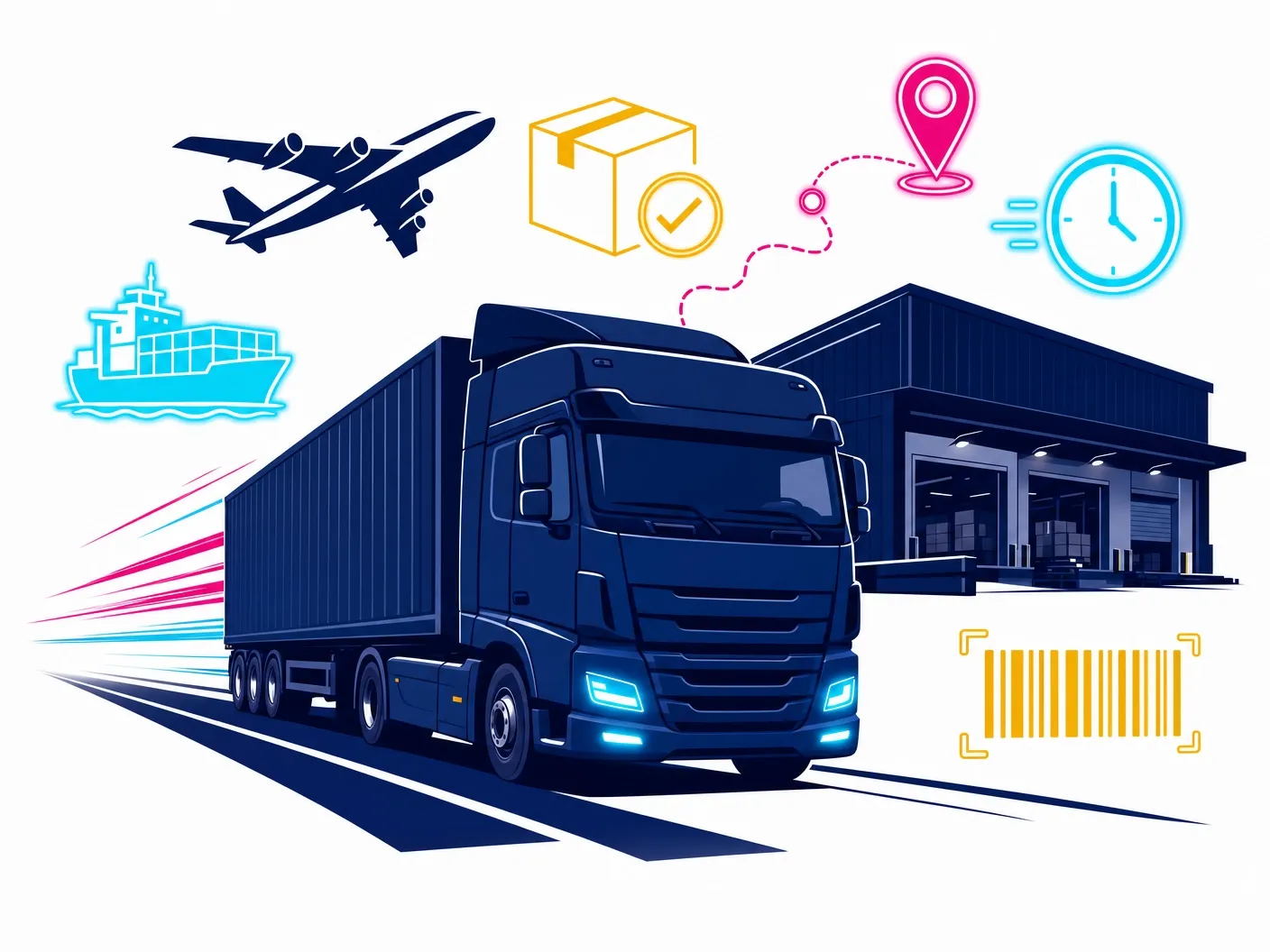 Site para Logística e Transportes