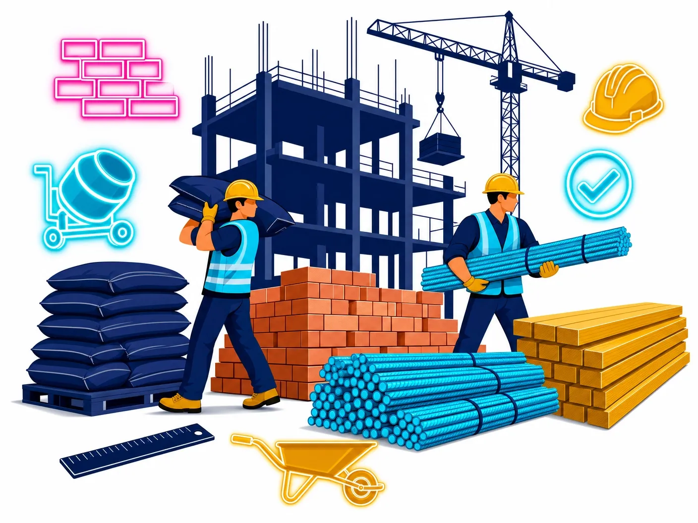 Site para Materiais de Construção