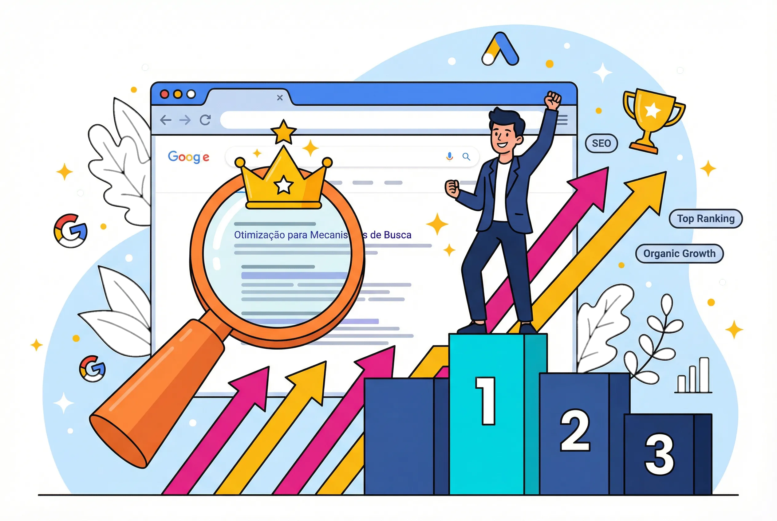 Resultados reais de SEO