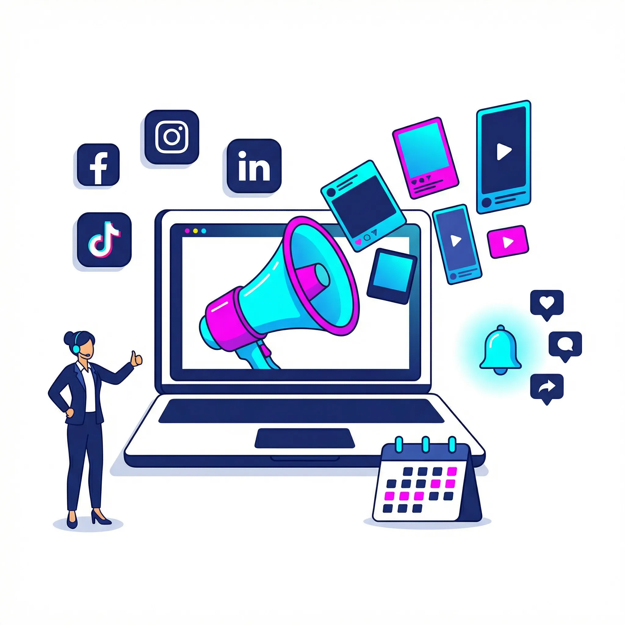 Importância das redes sociais