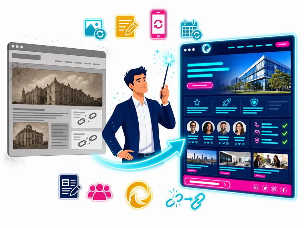 Atualização de Sites