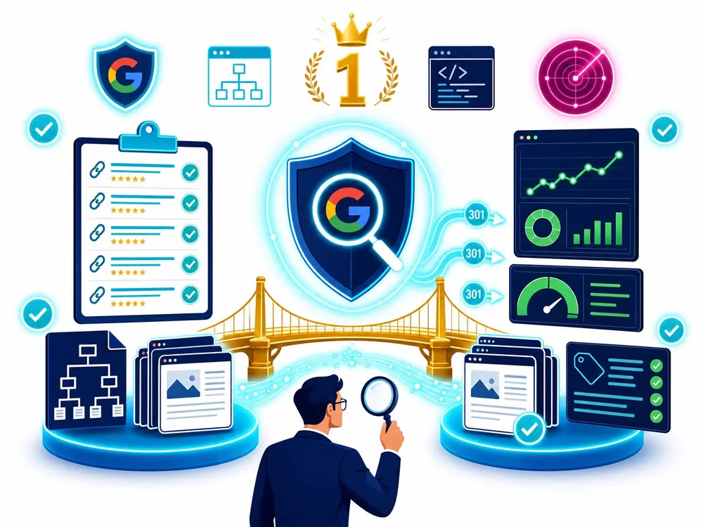 SEO preservado na reformulação de sites